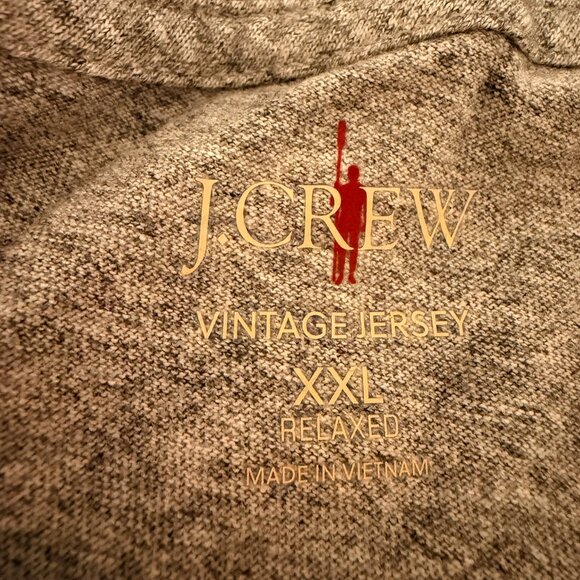 J. Crew Short-sleeve vintage-wash cotton henley - Picture 4 of 6